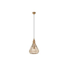 Hanger EGLO 49772 AMSFIELD Ø350 E27 bamboo