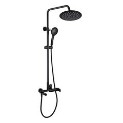 Shower system Rubineta Olo BK Ultra-10 SW DV3/4 BK 625123