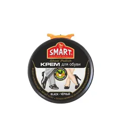ტყავის საპრიალებელი პასტა Smart 50მლ შავი