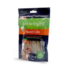 Лакомство для собак Pet Interest Tailswingers Stripes шпинат и курица 100 г