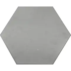Porcelain tile Mercury Hexa Element Acero 23x27cm
