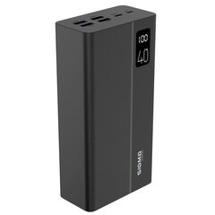 პოვერ ბანკი Sigma X-power 40000mAh 22.5W SI40A3QL შავი