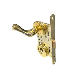 Set handle and lock Besa AGB 102486+102497+100527+102473 gold