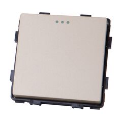 Выключатель Socket Style Cross 1 кл 1G-3W золото