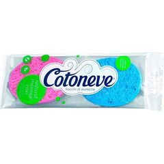 Губка для снятия макияжа Cotoneve 861 овальная 2 шт