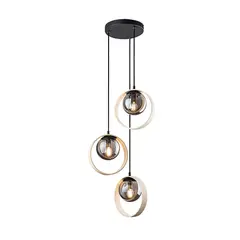 Hanger Rabalux 72063 Peyton 3 E14 silver wood