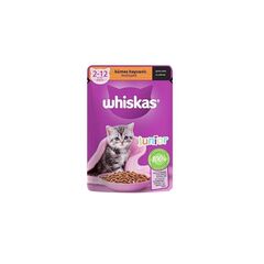 Корм для котят желе с мясом Whiskas DC74S 85г