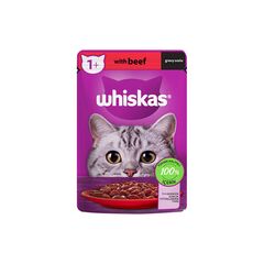Корм для котов желе говядина Whiskas DH32H 85г