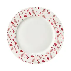 თეფში დესერტის DAJAR PINE RED 99322