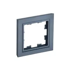 Frame IEK BR-M12-K35 BRITE 1 universal marengo