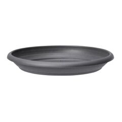 Pot stand plastic Scheurich METALLIC GREY 64/331 UNTERTELLER