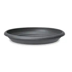 ქოთნის დასადგამი პლასტმასის Scheurich METALLIC GREY 24/331 UNTERSETZER
