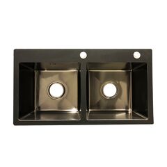 სამზარეულოს ნიჟარა შუშის  ორიანი Toner AF-3989 SVS Glass