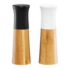 Salt and Pepper mill set DAJAR AMBITION Natural 15.5 cm