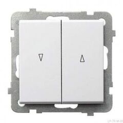 Выключатель для жалюзи без рамки OSPEL 71x71x42