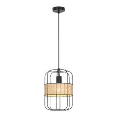 Hanger Rabalux 5283 Indiana 1 E27 60 black wood