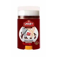 ტყავის საპრიალებელი კრემი Smart Elite 60მლ ყავისფერი