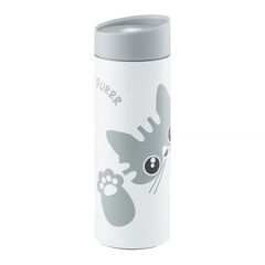 Thermal cup DAJAR AMBITION Kitty gray 350 ml
