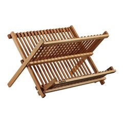 Сушилка для посуды деревянная DAJAR NATURAL 38x35 см
