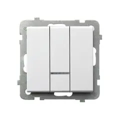 Switch without frame Ospel Sonata ŁP-13RS/m/00