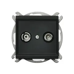 Socket RTV terminal Ospel Sonata GPA-RK/m/33 black