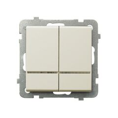 Выключатель без рамки Ospel Sonata ŁP-2RS/m/27