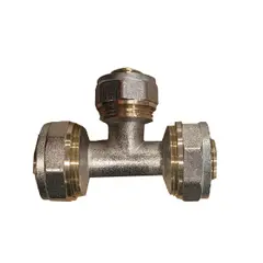 Тройник для металлопластиковых труб IFAN 20G*16G*20G