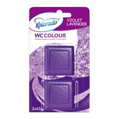 უნიტაზის ავზის ტაბლეტი იასამანი Kolorado WC Colour 2x45 გ