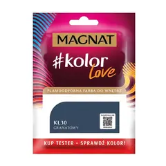 Краска-тест интерьерная Magnat Kolor Love 25 мл KL30 темно синяя