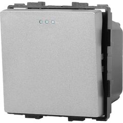 Switch Socket Style 1 1G-2W gray