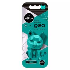Ароматизатор Aroma Car Polymer Geo Cat Turquoise Oud Touch