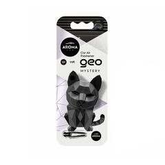 Ароматизатор Aroma Car Polymer Geo Cat Black Mystery