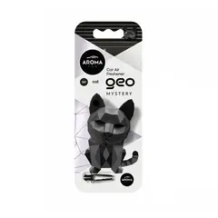 არომატიზატორი Aroma Car Polymer Geo Cat Black Mystery