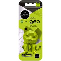 Ароматизатор Aroma Car Polymer Geo Cat Green Matisee Morning