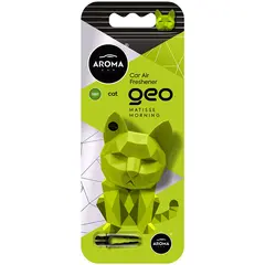 Ароматизатор Aroma Car Polymer Geo Cat Green Matisee Morning