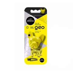 Ароматизатор Aroma Car Polymer Geo Dog Yellow Vanilla Noire