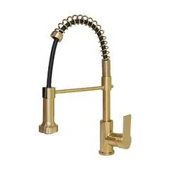 Смеситель для кухни с выдвижным изливом Golden Rose GR34043Y