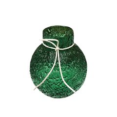 Glass vase 17398 19 cm