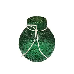 Glass vase 17398 19 cm