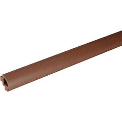 Угол полукруглый Bergdeck BDC004 каштан 32x32x2400 мм