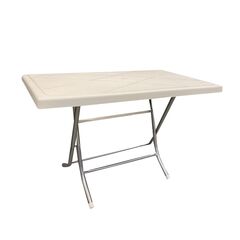 მაგიდა დასაკეცი MENEKŞE Beige 110x62x72 სმ