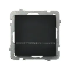 Switch without frame with backlit Ospel Sonata ŁP-1RS/m/33