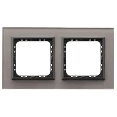 Frame glass Ospel Sonata R-2RGC/41/25 2 sectional gray