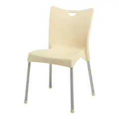სკამი ალუმინის ფეხებით ACELYA Beige