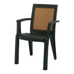 Armchair monoblock MIMOZA Dark green