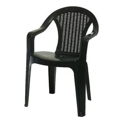 Armchair monoblock MEGA Dark green