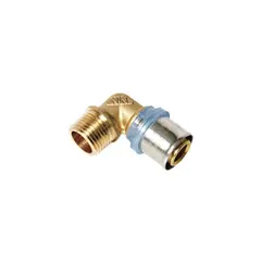 Elbow for metal-plastic pipes NTM 00000002195 16*1/2" e/t