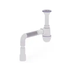 Сифон гибкой трубой ANI PLAST 1 1/2'''40 40x40/50EU