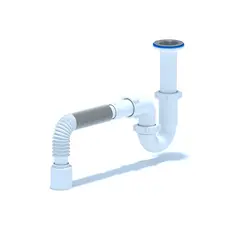 სიფონი პირდაპირი  ANI PLAST 1/2" 40х40/50 D0115EU