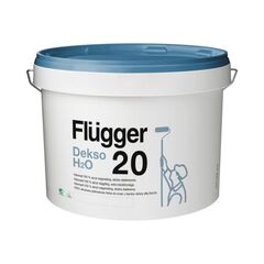 Washable interior paint Flugger Dekso 20 H2O 10 l white